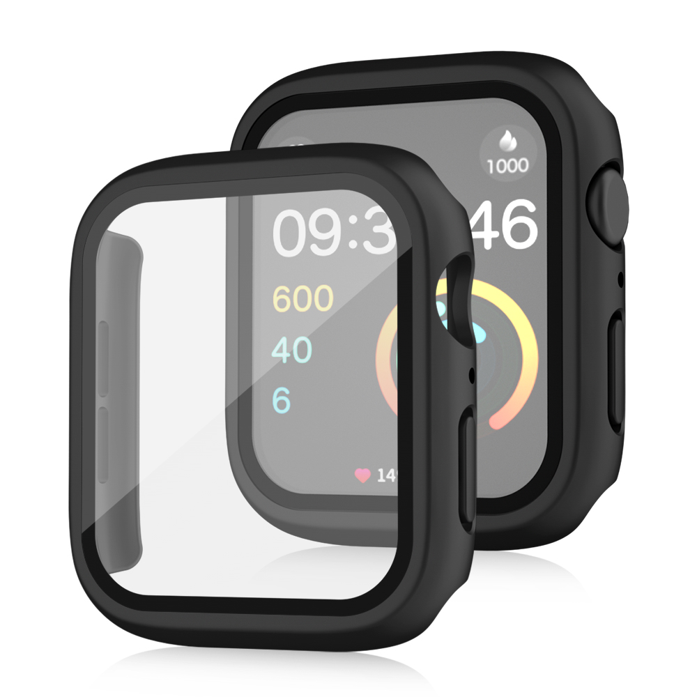 Tempered Glass+cover For Apple - Apple Smartwatch Accessories 评论和价格