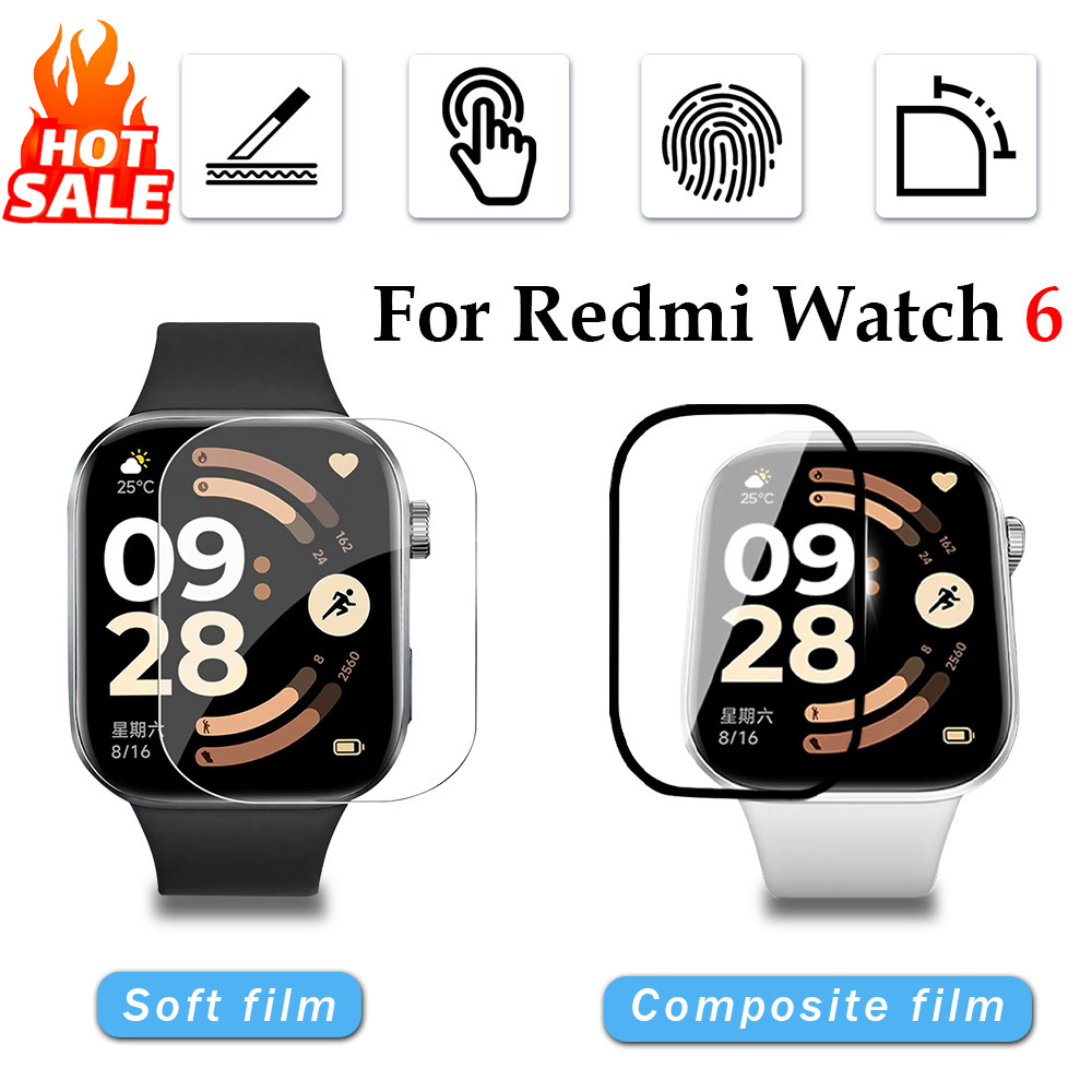 1-5Pcs Soft Film for Xiaomi Re - Xiaomi Smartwatch Accessories 评论和价格