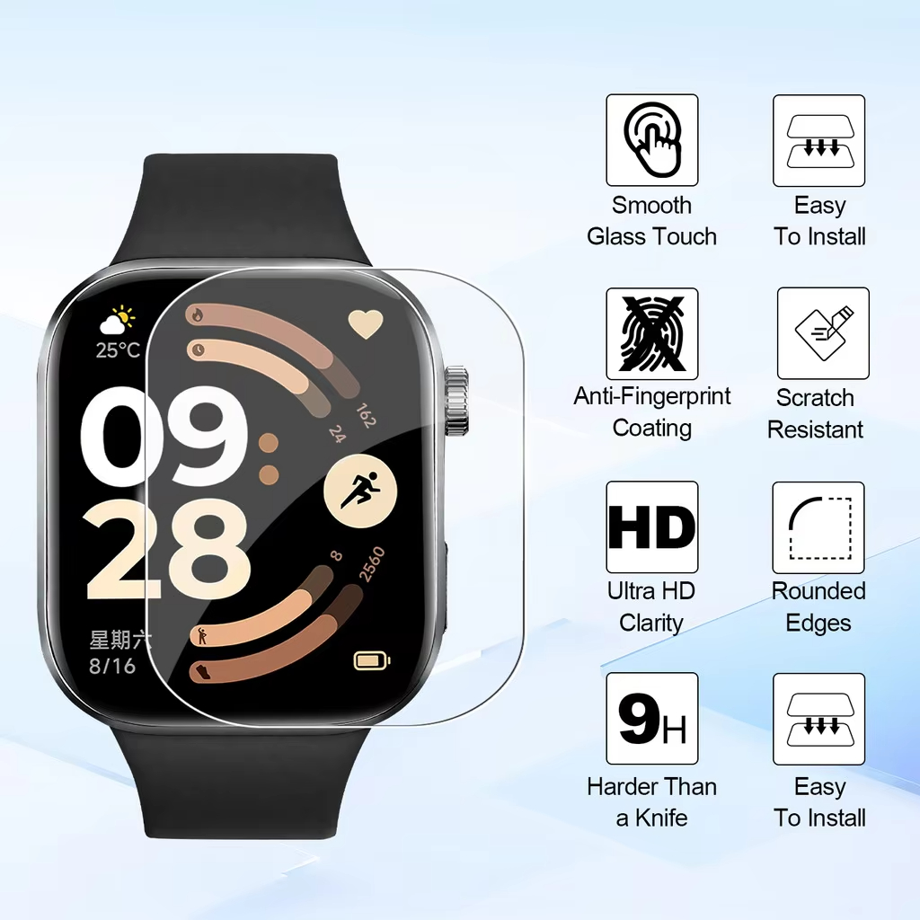 1-5Pcs Soft Film for Xiaomi Re - Xiaomi Smartwatch Accessories 评论和价格