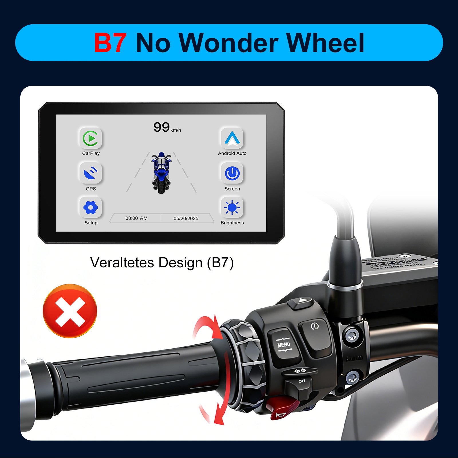 Carplay for BMW XR M1000 R1200 - Smartwatch Universal 评论和价格