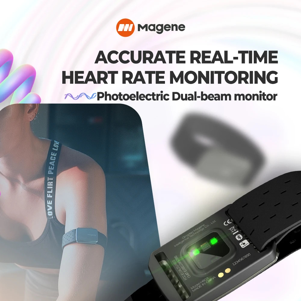Magene H803 Heart Rate Armband - Sport Loop Strap 评论和价格