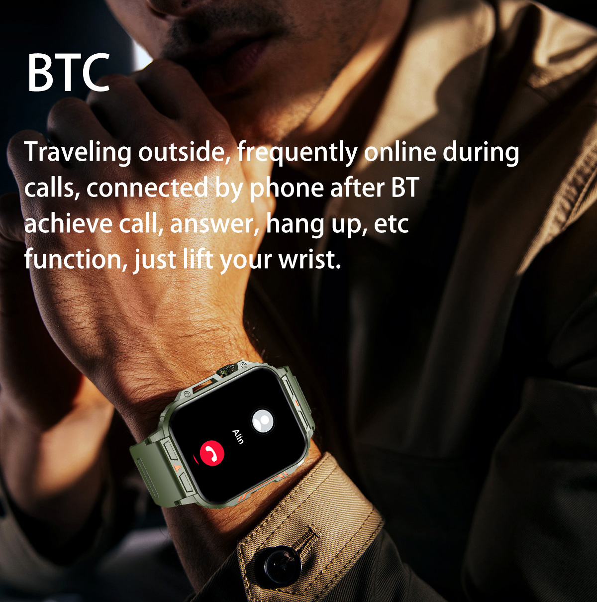 1.91 Outdoor Military Smart Wa - Smartwatch Face 评论和价格