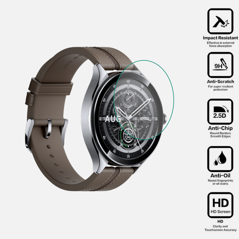 Smartwatch Hard Tempered Glass - Xiaomi Smartwatch Accessories 评论和价格