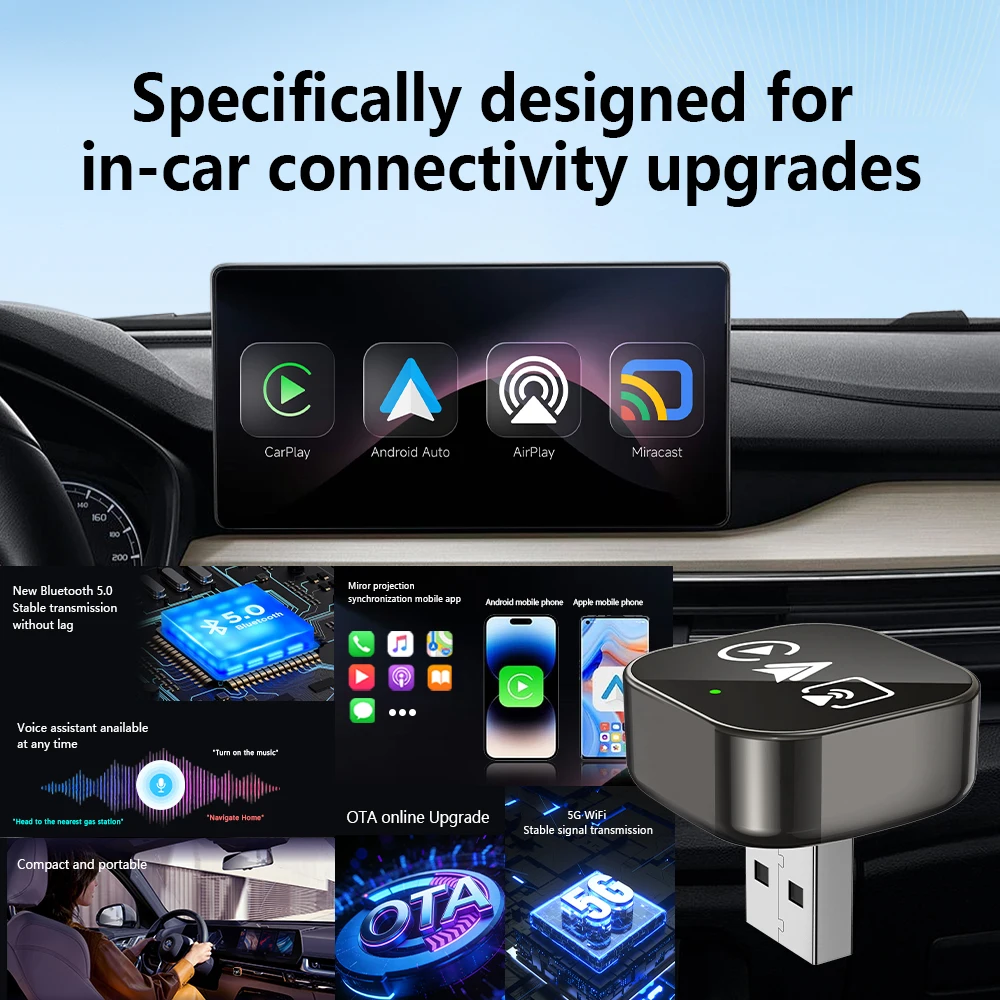 CarRocket Wireless Carplay Sma - Smartwatch Universal 评论和价格