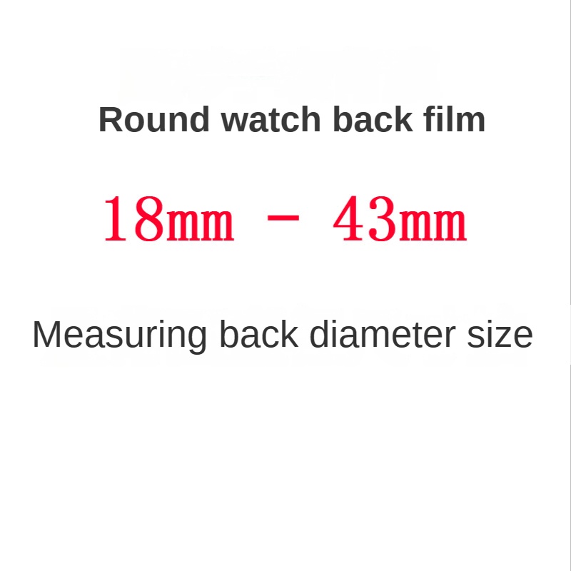 3PCS Round Watch Back Protecti - Smartwatch Accessories Inside 评论和价格