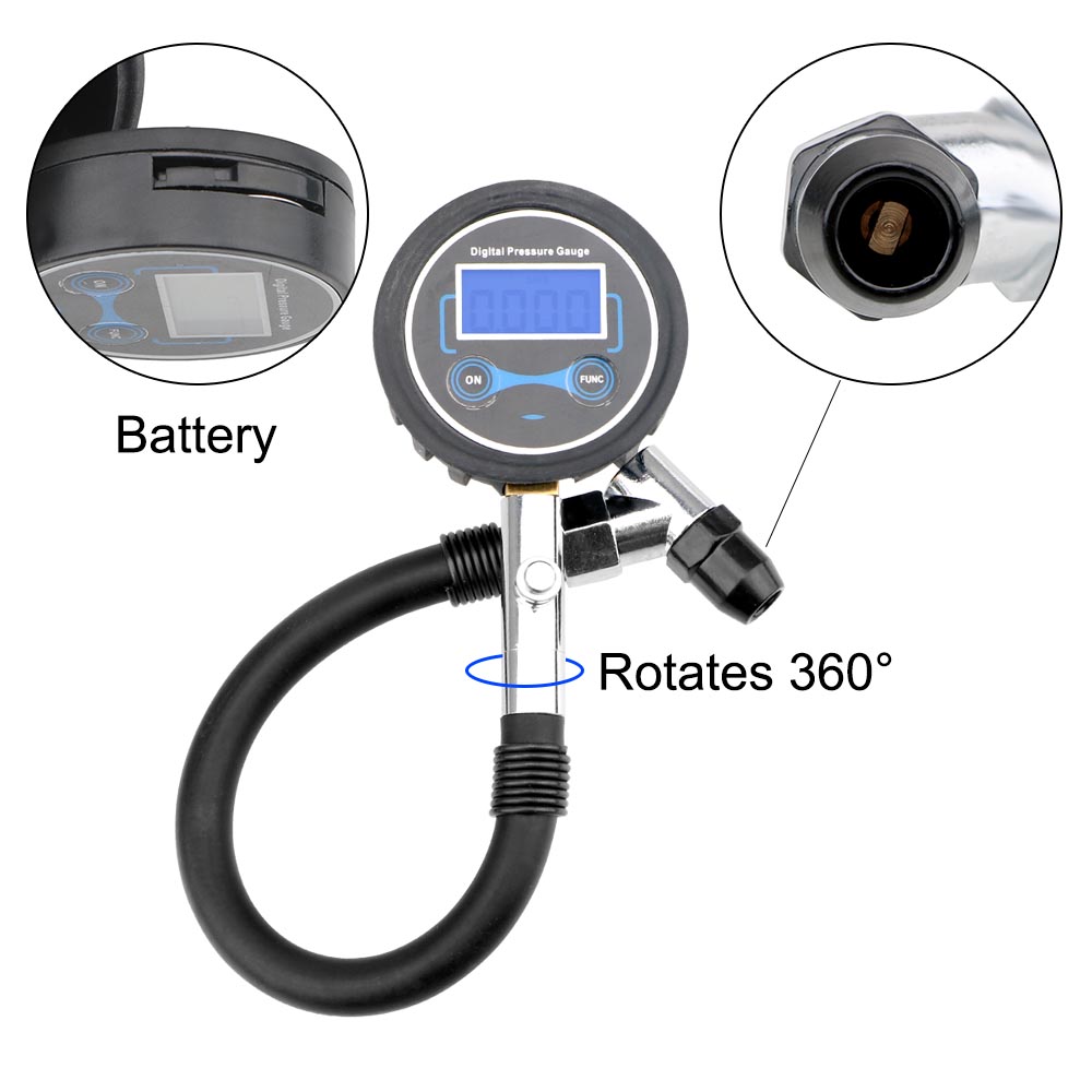 0-200Psi Tire Pressure Gauge M - Smartwatch Universal 评论和价格