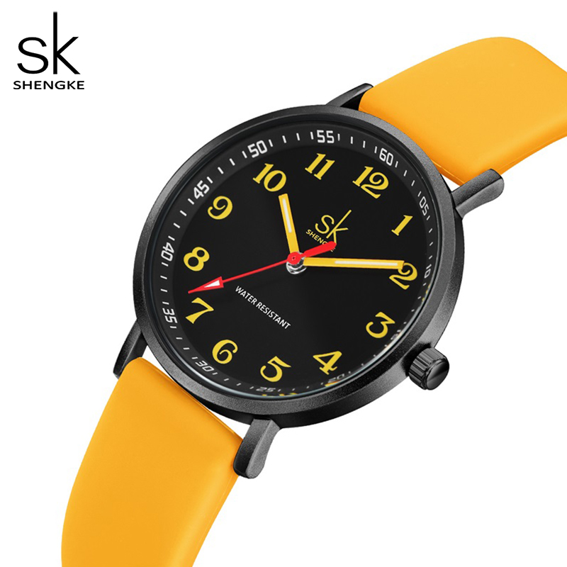 SHENGKE Women Fashion Silicone - Sport Loop Strap 评论和价格