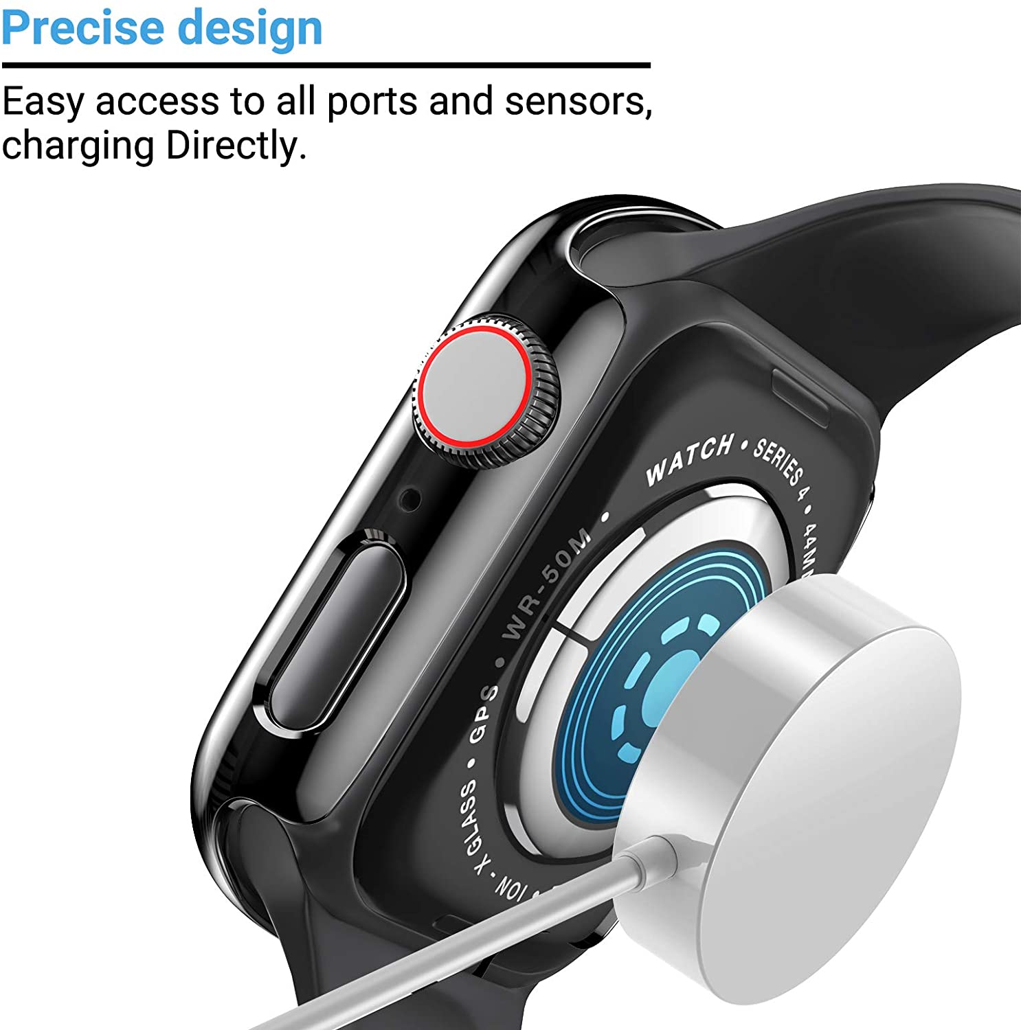 Glass+cover For Apple Watch Ca - Apple Smartwatch Accessories 评论和价格