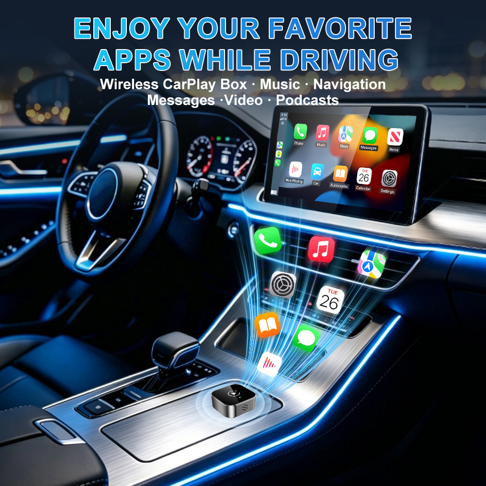 Wireless CarPlay Android Auto  - Smartwatch Universal 评论和价格