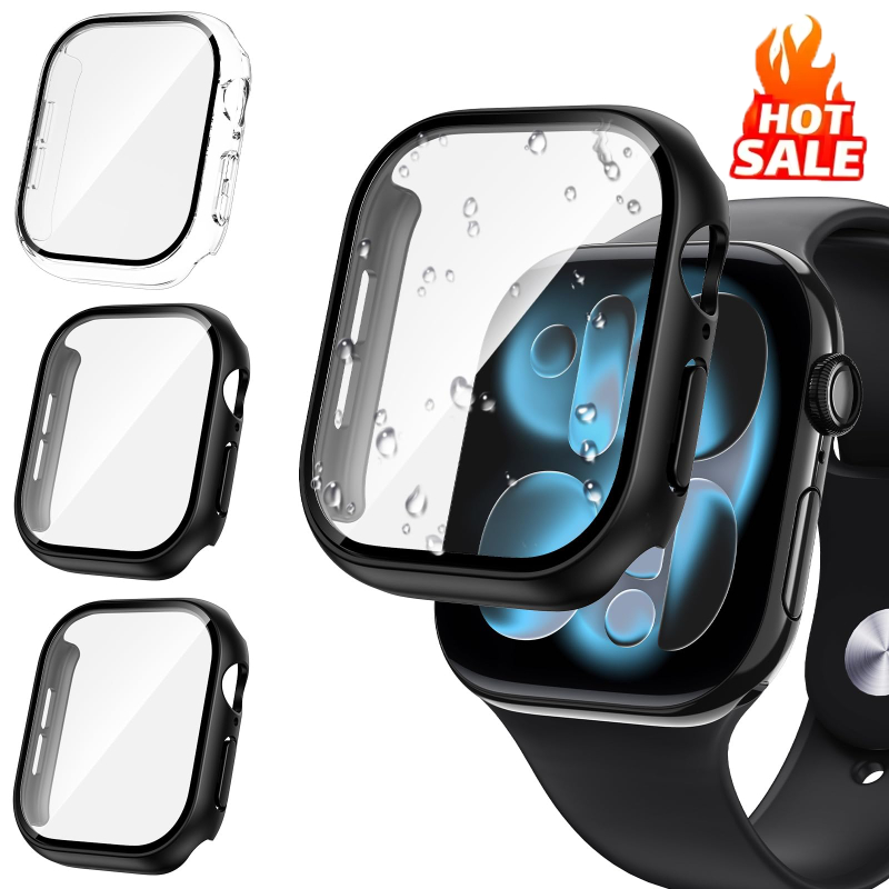 3pcs Glass+Cover For Apple Wat - Apple Smartwatch Accessories 评论和价格