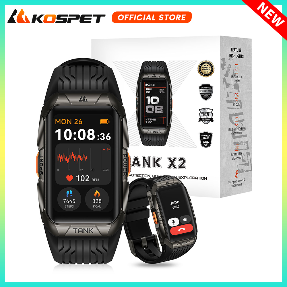 KOSPET TANK X2 Smart Watch For - Smartwatch Face 评论和价格
