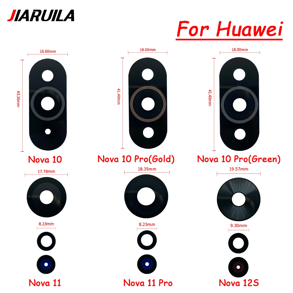 10 PCS Rear Back Camera Glass  - Huawei Nova 12 评论和价格