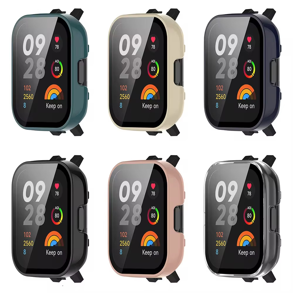 Tempered Glass+Protective Cove - Xiaomi Smartwatch Accessories 评论和价格
