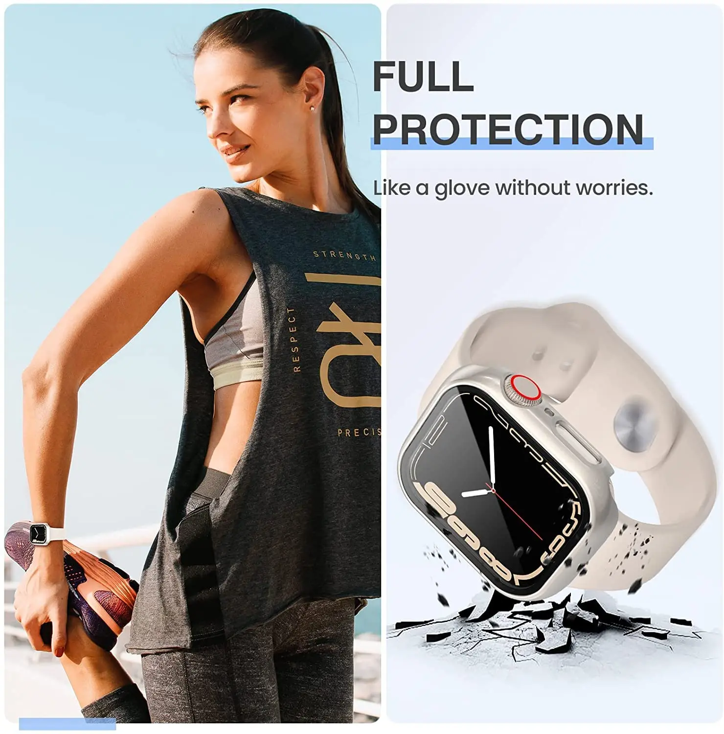 3 Pack Tempered Glass Cover fo - Apple Smartwatch Accessories 评论和价格
