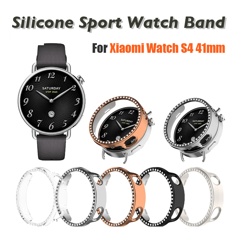 Single Row Dril Hollow Case Fo - Xiaomi Smartwatch Accessories 评论和价格
